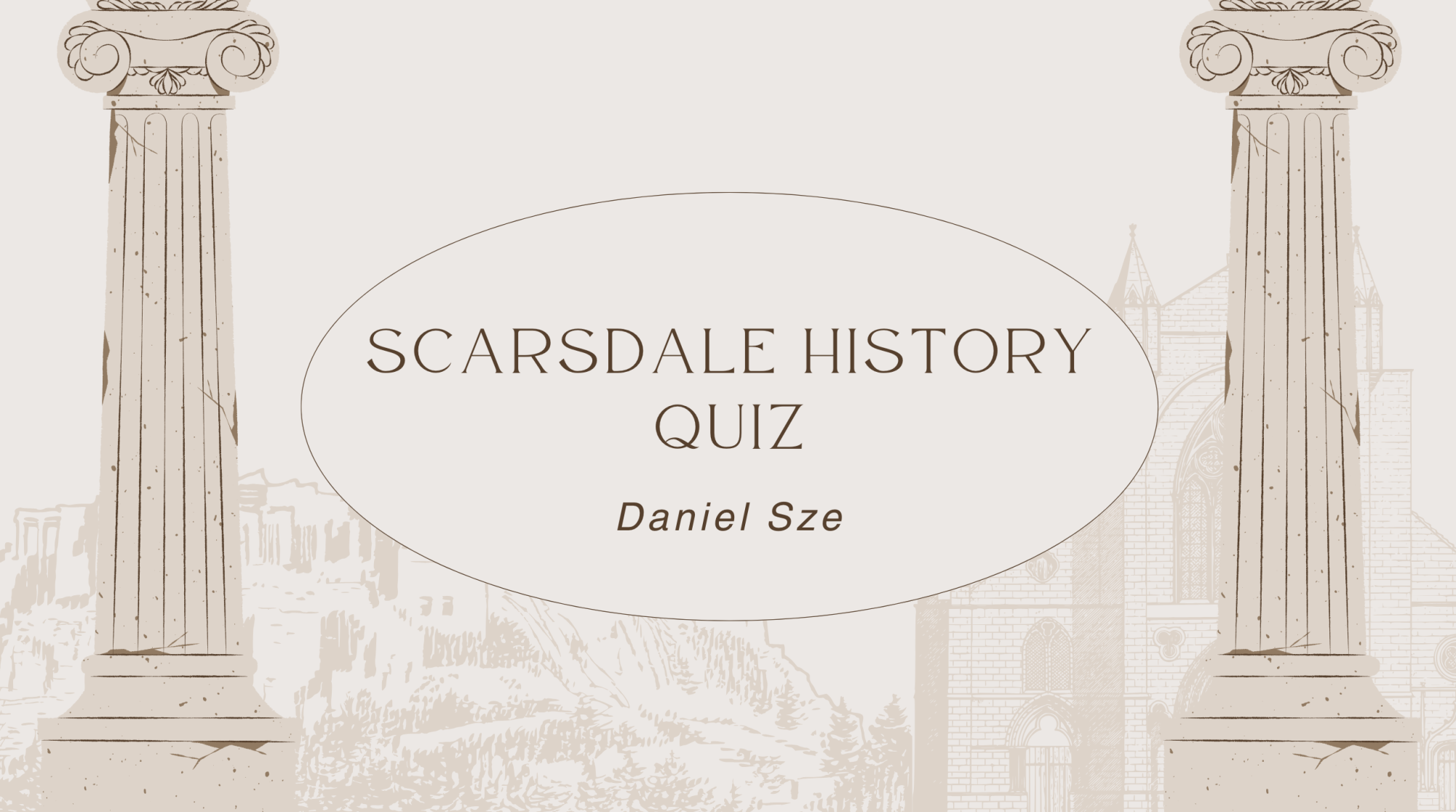 Scarsdale History Quiz
